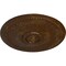 Ekena Millwork Bailey Ceiling Medallion (Fits Canopies up to 4"), Hand-Painted Root Beer Crackle, 18 1/8"OD x 3/4"P CM19BIRBC - alternate 3